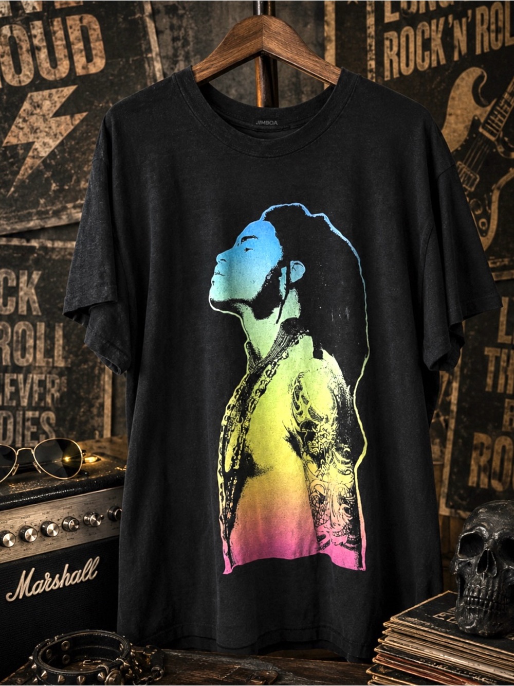 Vintage Men’s Screen Stars Lenny Kravits 1991 World Tour Graphic Tee/XL